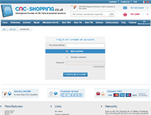 Tablet Screenshot of cnc-shopping.co.uk